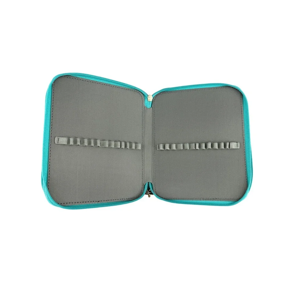 Unbranded teal zippered